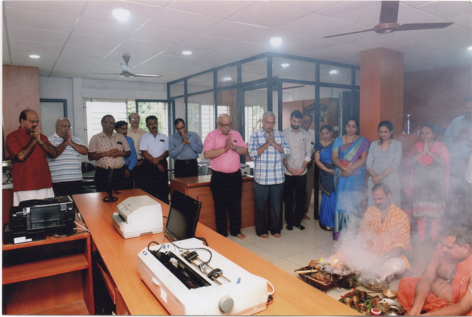 Kavoor branch shifting ceremony